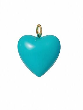 Roxanne Assoulin The Big Puffy Heart Charms dark Turquoise